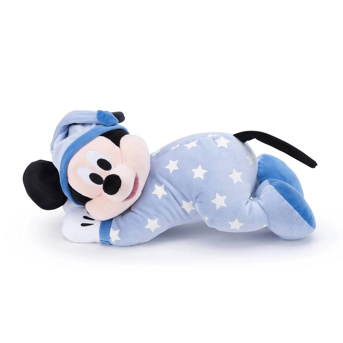 Φωτογραφία προϊόντος: Λούτρινο Disney Mickey Gig Lying Pose Ξαπλωτός με Αστέρια που Φωσφορίζουν στο σκοτάδι 30cm