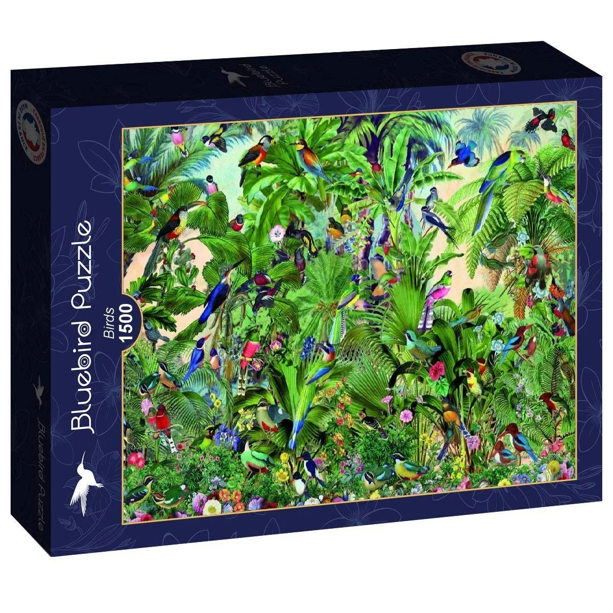 Φωτογραφία προϊόντος: Bluebird Puzzle F-90307-bird - Puzzle 1500 pieces