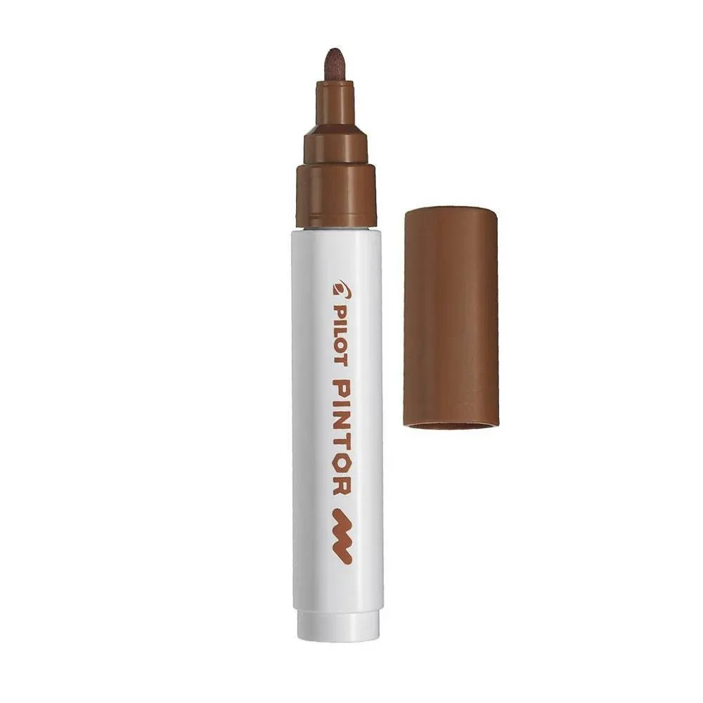 Φωτογραφία προϊόντος: PILOT ΜΑΡΚΑΔΟΡΟΣ PAINT PINTOR MEDIUM BROWN