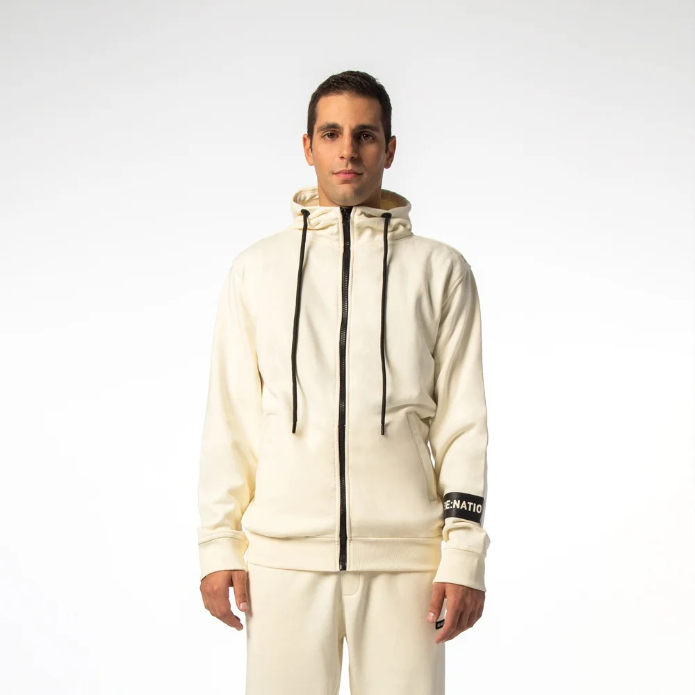Φωτογραφία προϊόντος: Be:Nation Full Zip Hood 07302201-2A Offwhite