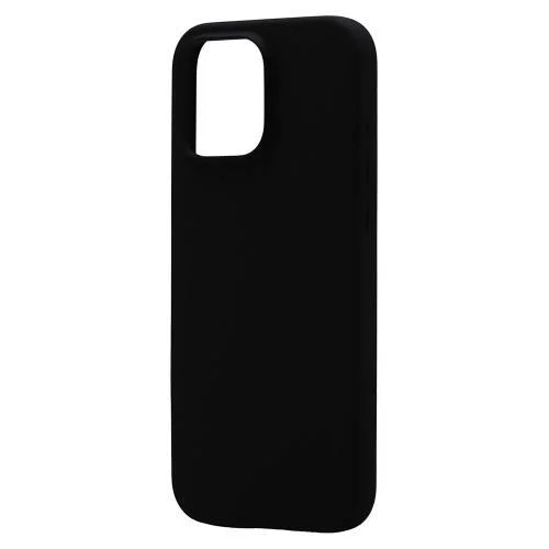 Φωτογραφία προϊόντος: Θήκη Liquid Silicon inos Apple iPhone 16 Pro Max 5G Velvet Μαύρο N65998