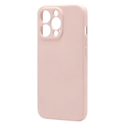 Φωτογραφία προϊόντος: Θήκη Liquid Silicon inos Apple iPhone 13 Pro L-Cover Σομόν N56913