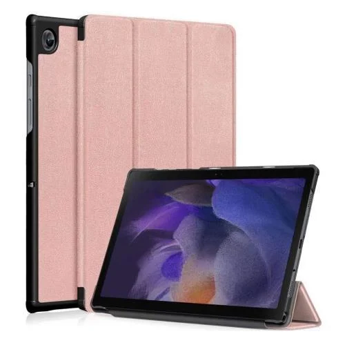 Φωτογραφία προϊόντος: Θήκη Flip Smart inos Samsung X200 Galaxy Tab A8 10.5" (2021) Wi-Fi/ X205 Galaxy Tab A8 10.5" (2021) 4G Ροζ-Χρυσό N57278