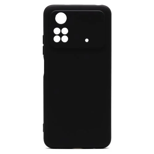 Φωτογραφία προϊόντος: Θήκη Liquid Silicon inos Xiaomi Poco M4 Pro L-Cover Μαύρο N59686