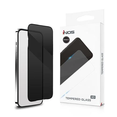 Φωτογραφία προϊόντος: Tempered Glass Full Face Privacy inos 0.33mm Apple iPhone 16 Pro Μαύρο N66081