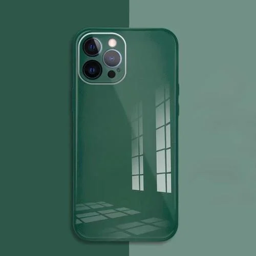 Φωτογραφία προϊόντος: Θήκη TPU & Glass inos Apple iPhone 12 Pro Max CamGuard Πράσινο N57037
