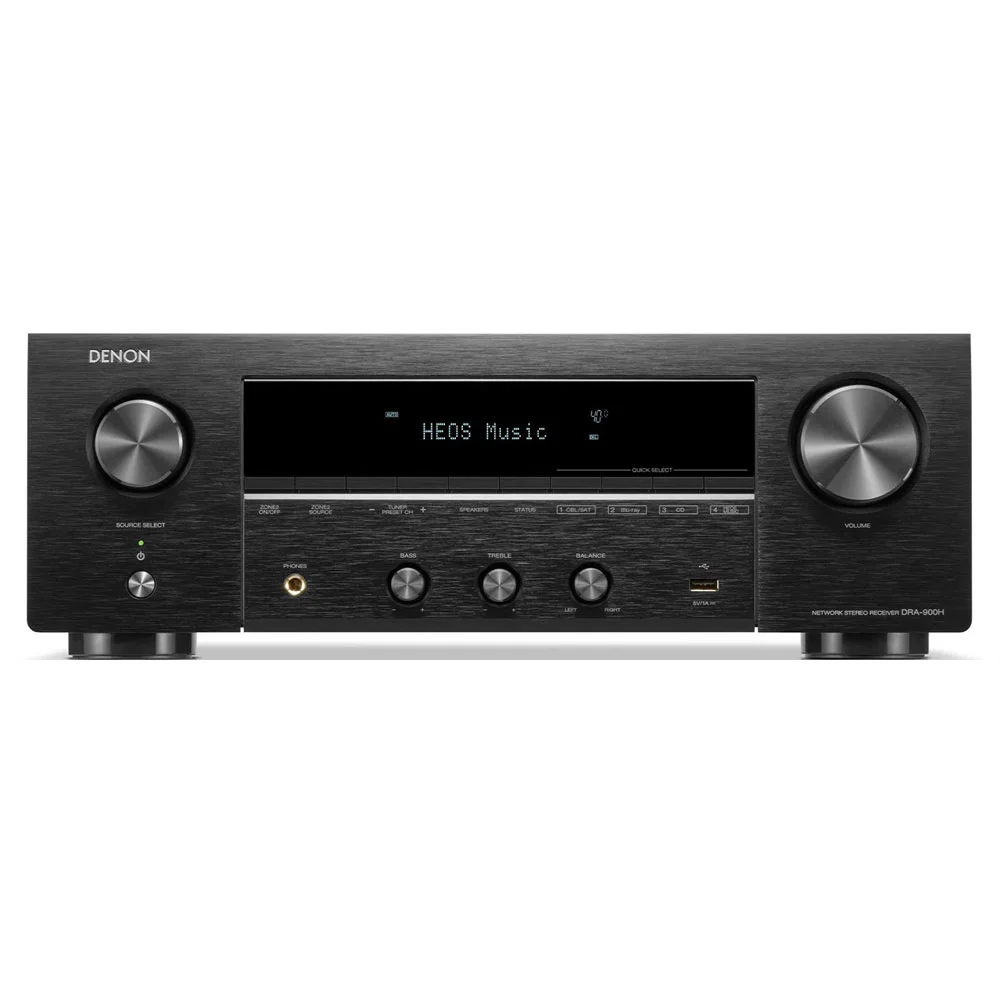 Φωτογραφία προϊόντος: Denon DRA-900H Black - 2-ch 8K Δικτυακός Stereo Ραδιοενισχυτής