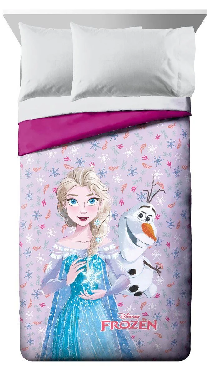 Φωτογραφία προϊόντος: Πάπλωμα Disney Home Frozen 45 160X240 Lilac 100% Microfiber