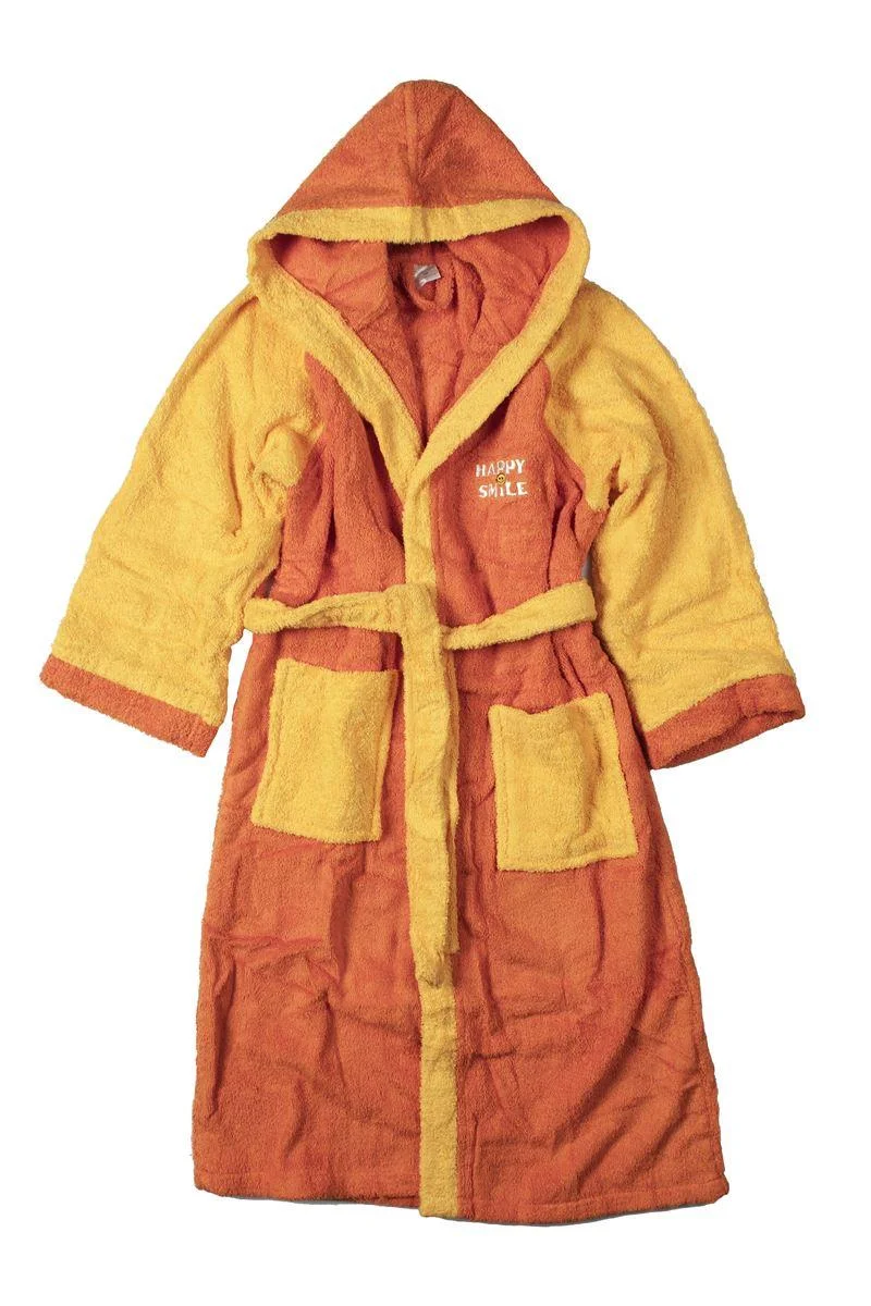 Φωτογραφία προϊόντος: DIMcol ΜΠΟΥΡΝΟΥΖΙ HAPPY SMILE kids Cotton 100% Orange