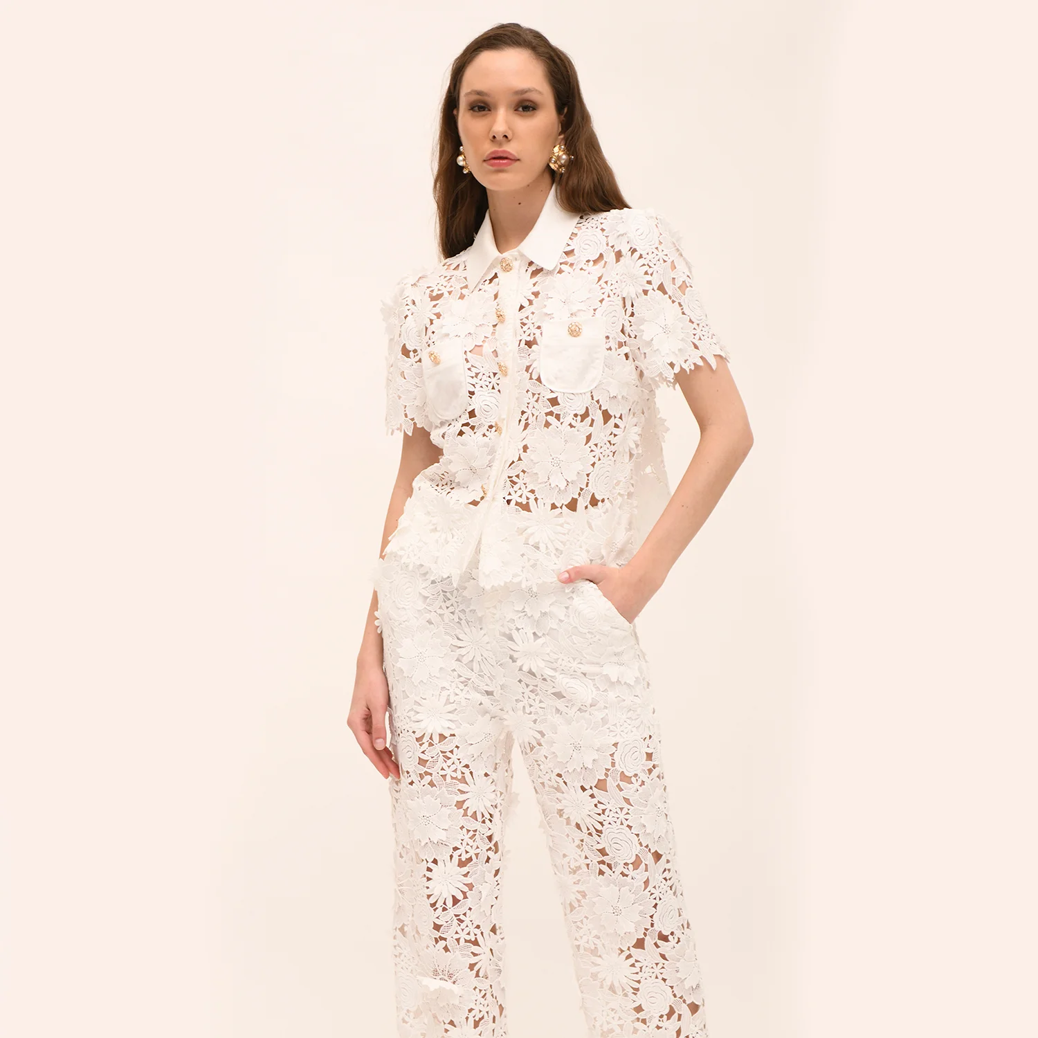Φωτογραφία προϊόντος: Twenty-29 Lace Shirt 9731 White