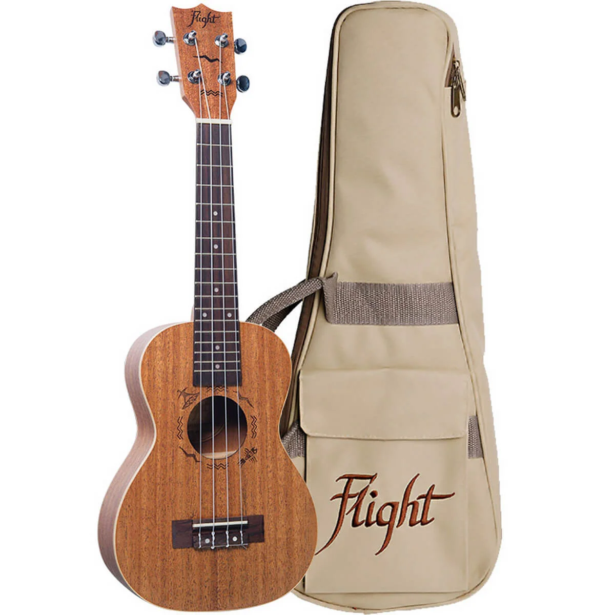 Φωτογραφία προϊόντος: Flight DUC323 Mahogany Concert Γιουκαλίλι Natural