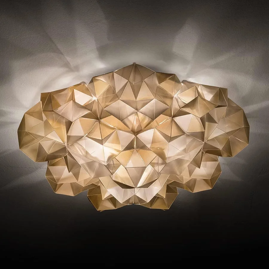 Φωτογραφία προϊόντος: SLAMP Drusa Ceiling Wall Velvet Φωτιστικό Οροφής και Τοίχου Ø60 Χρυσό