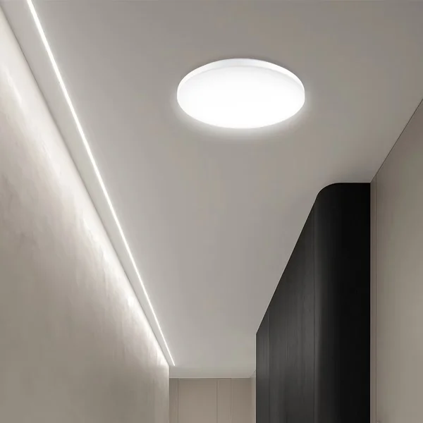 Φωτογραφία προϊόντος: EUROLAMP Πλαφονιέρα LED 36W Φ500 3CCT NUIVIA Λευκή