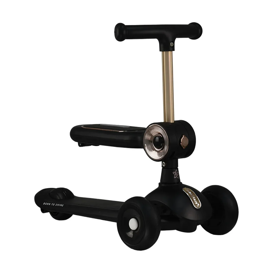 Φωτογραφία προϊόντος: Πατίνι Bebe Stars X-Ride 2in1 Black 671-188