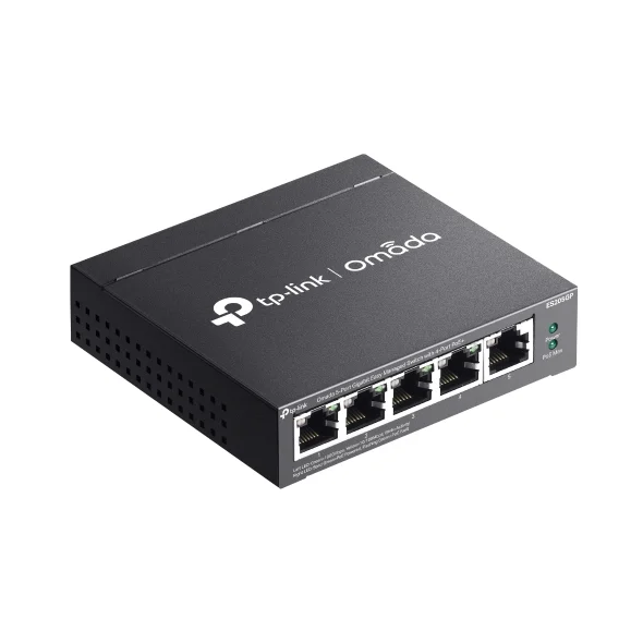 Φωτογραφία προϊόντος: TP-LINK SWITCH Omada 5-Port Gigabit Easy Managed with 4-Port PoE+ 65W