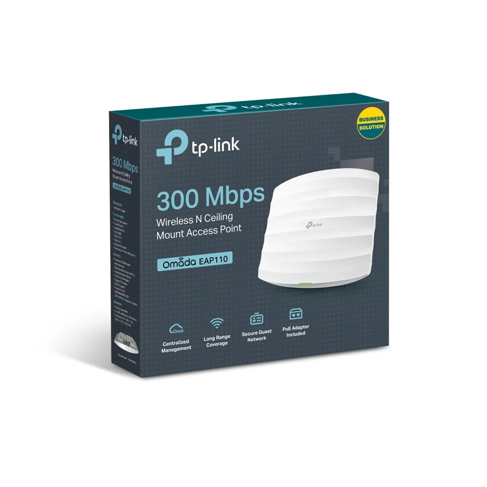 Φωτογραφία προϊόντος: ΤΡ-LΙΝΚ TP-Link EAP110 300Mbps Wireless N Ceiling Mount Access Point