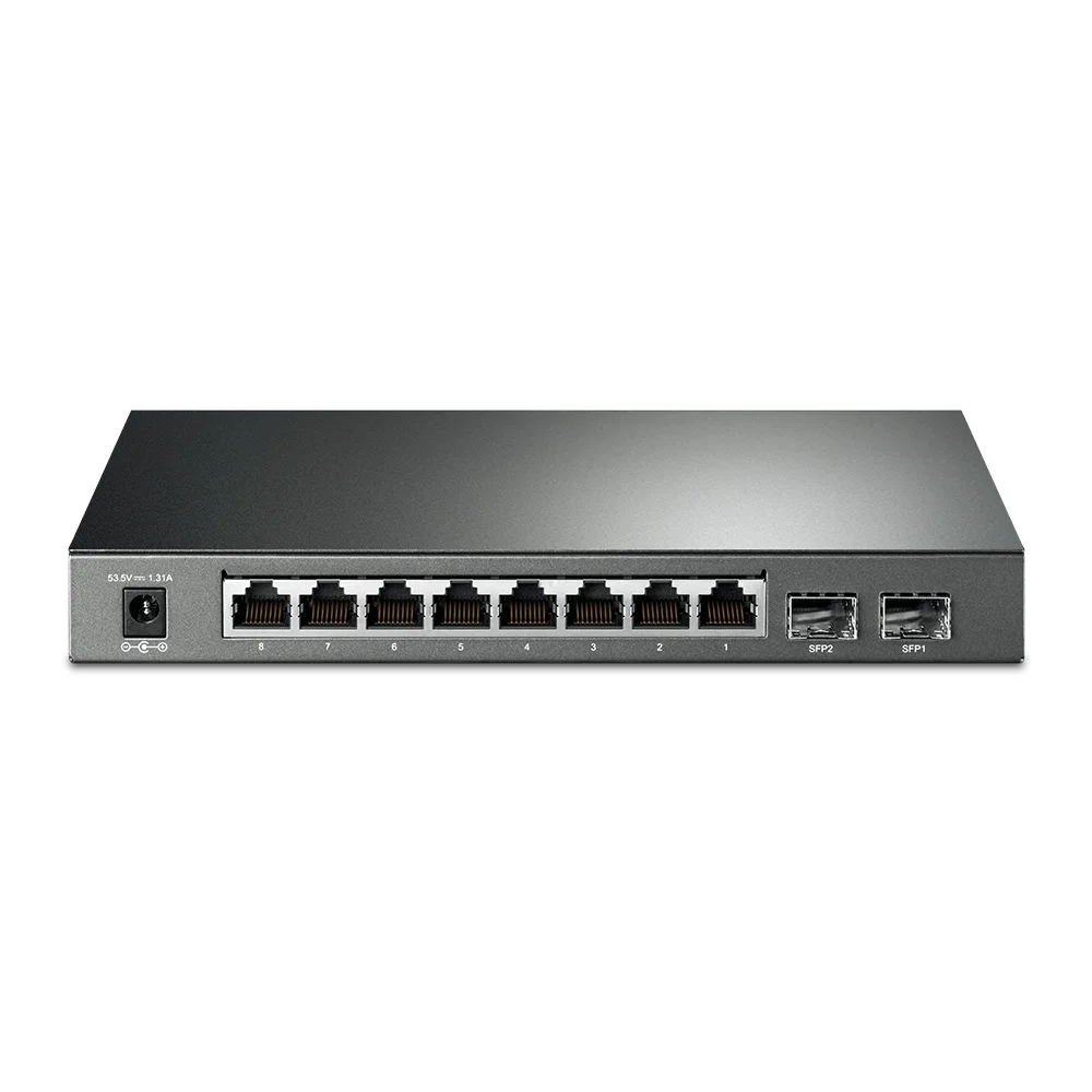 Φωτογραφία προϊόντος: ΤΡ-LΙΝΚ TP-Link TL-SG2210P – 10-Port Gigabit Smart PoE+ Switch με 61W, 8x PoE+, 2x SFP και Omada SDN