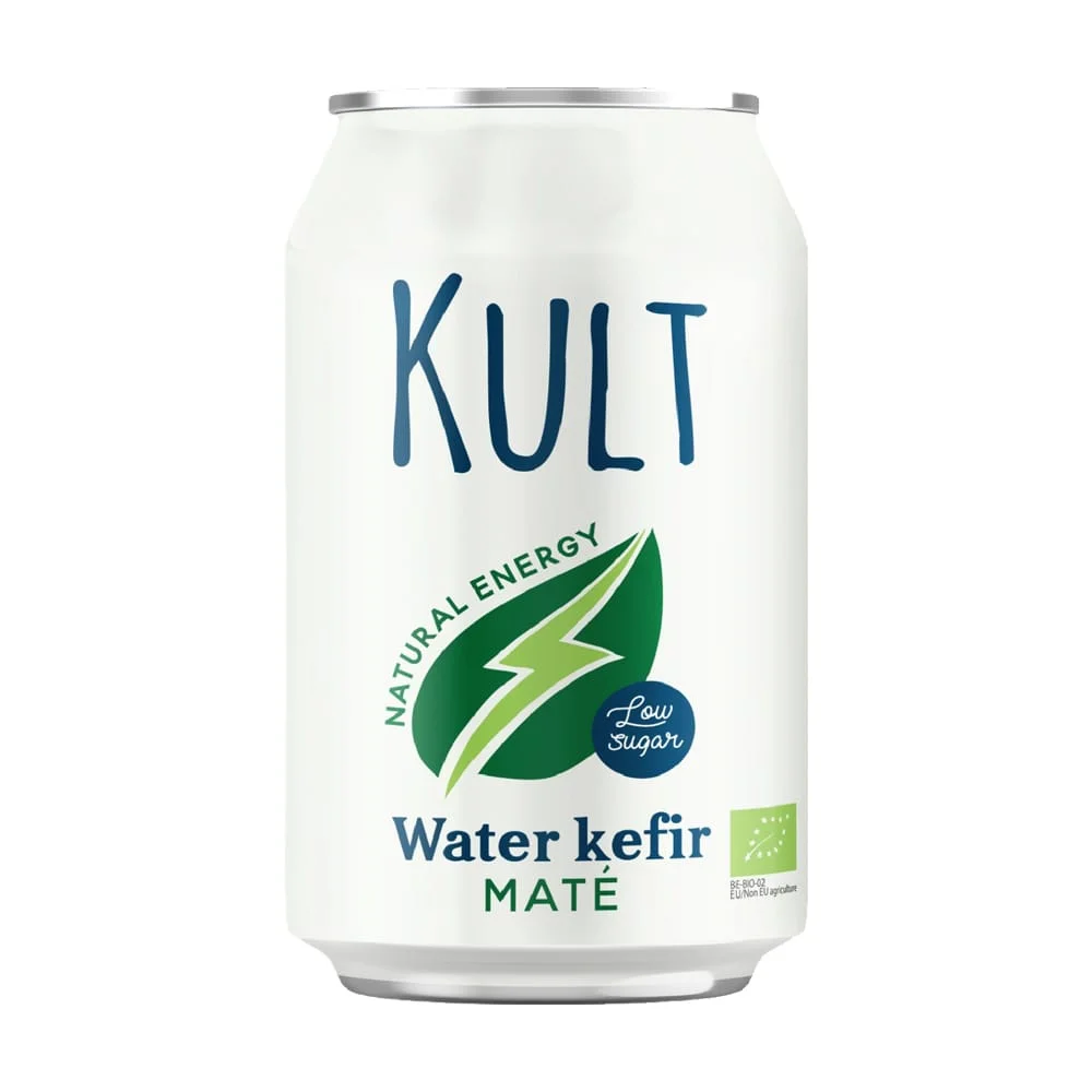 Φωτογραφία προϊόντος: Κεφίρ Νερού με Mate 330ml Kult Bio - 221030466 Βέλγιο Vegan Xωρίς Λακτόζη Βιολογικό προϊόν Χορτοφαγικό Χωρίς γλουτένη