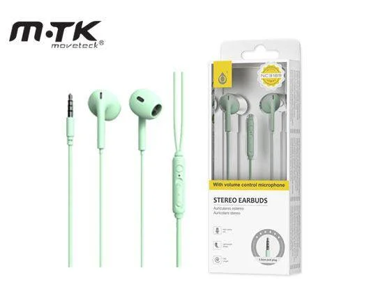 Φωτογραφία προϊόντος: MTK 463.716390 ΜΤΚ ΑΚΟΥΣΤΙΚΑ ΜΕ ΜΙΚΡΟΦΩΝΟ 1.2m STEREO NC3189 ΠΡΑΣΙΝΟ