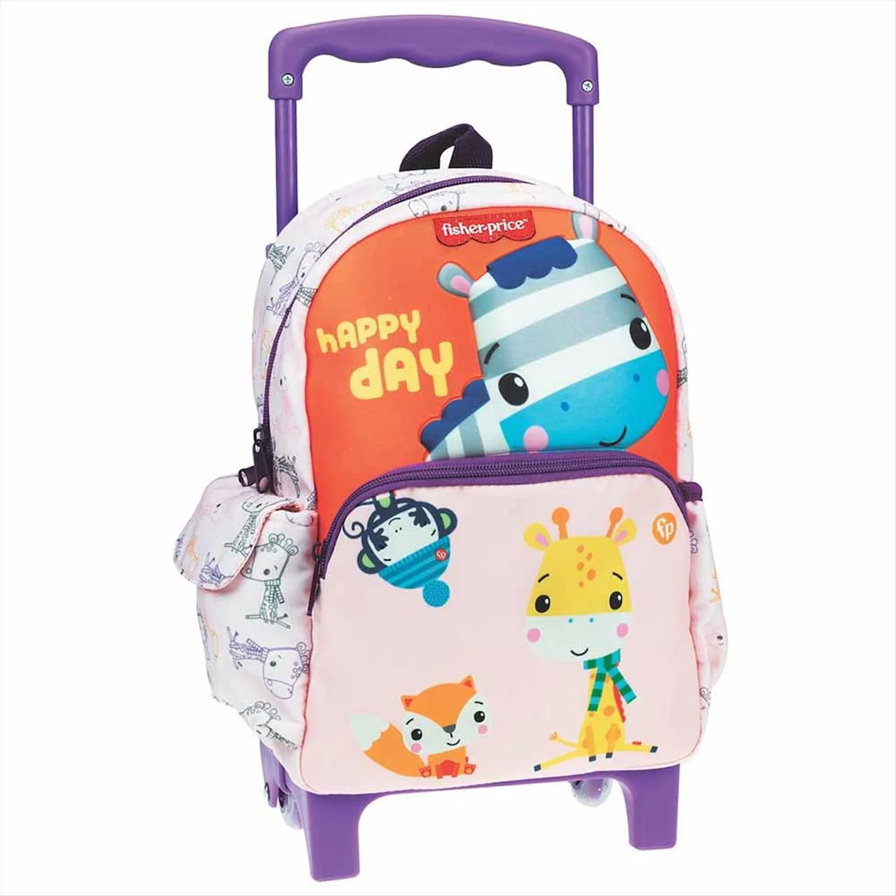 Φωτογραφία προϊόντος: Fisher Price Νηπιακό Σακίδιο Τrolley 2 Θέσεων Zebra - 349-43073