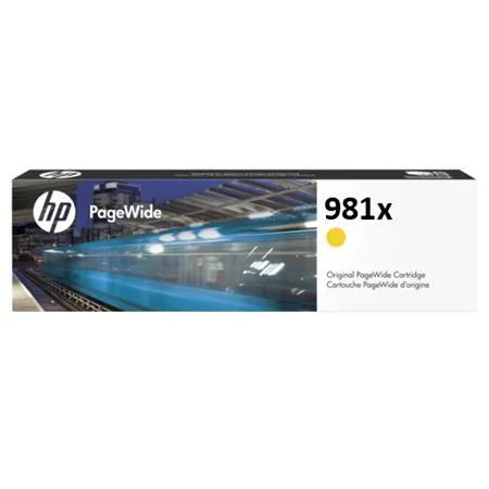 Φωτογραφία προϊόντος: Hewlett Packard Ink HP No 981X YELLOW PageWide EnterPrice - L0R11A