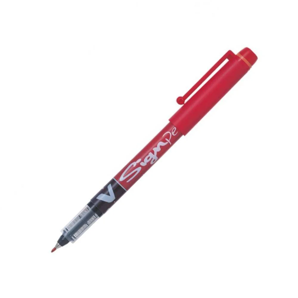 Φωτογραφία προϊόντος: ΣΤΥΛΟ PILOT V-SIGNPEN SW-VSPR 0.6mm ΚΟΚΚΙΝΟ