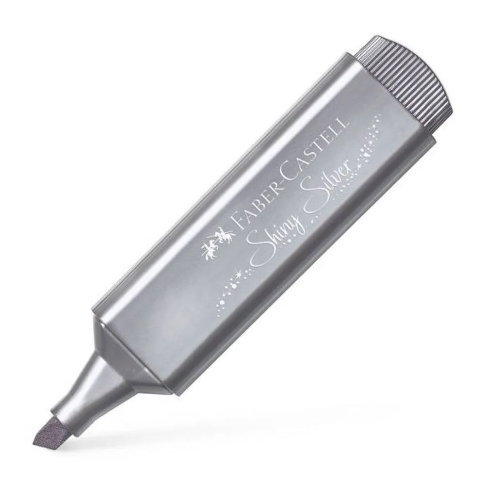 Φωτογραφία προϊόντος: Faber-Castell ΥΠΟΓΡΑΜΜΙΣΤΙΚΟ AWF METALLIC 154661 SHINY SILVER