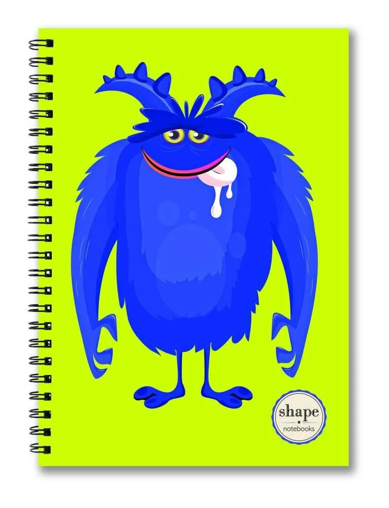 Φωτογραφία προϊόντος: SHAPE ΤΕΤΡΑΔΙΟ ΣΠΙΡΑΛ 17X25cm MONSTER 2 ΘΕΜΑΤΑ