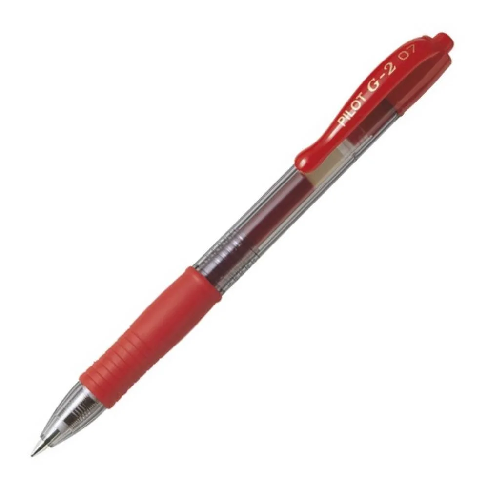 Φωτογραφία προϊόντος: BL-G2-7R PILOT ΣΤΥΛΟ G-2 0.7mm ΚΟΚΚΙΝΟ