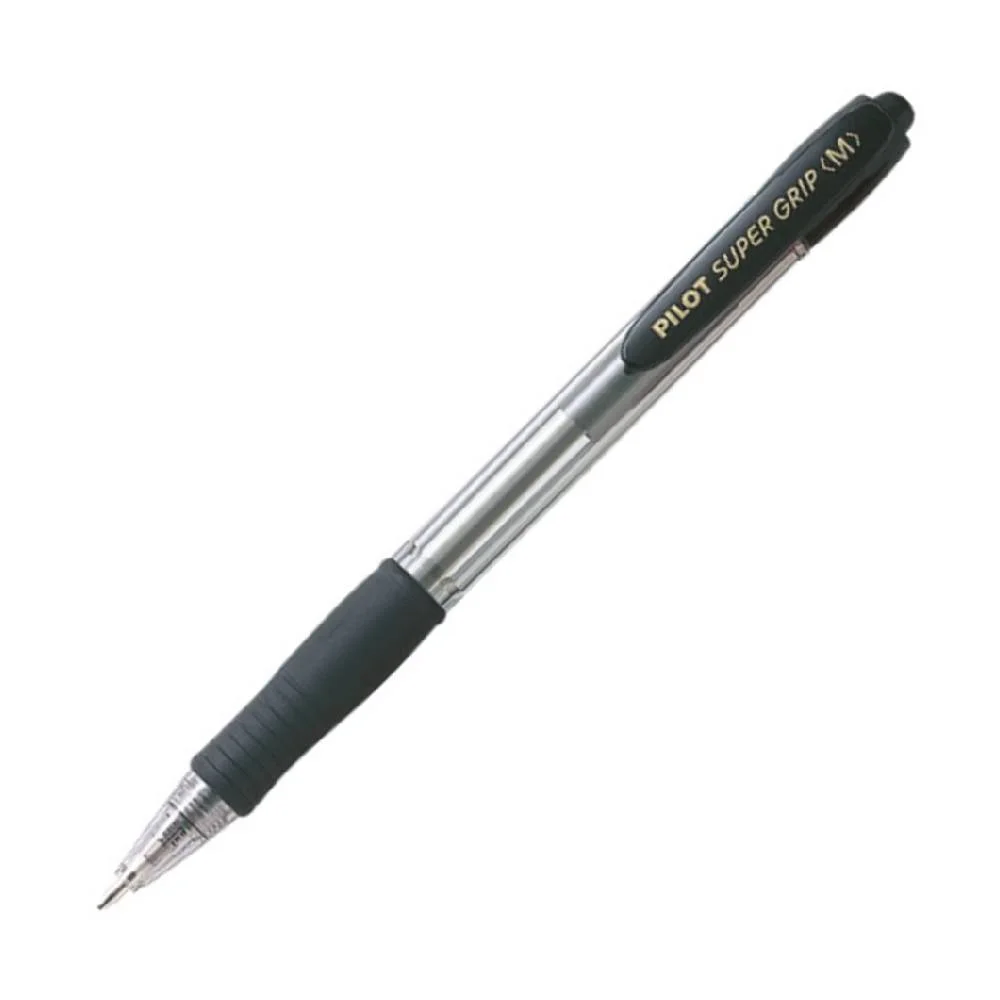 Φωτογραφία προϊόντος: BPGP-10R-MB PILOT ΣΤΥΛΟ SUPER GRIP MEDIUM 1.0mm ΜΑΥΡΟ