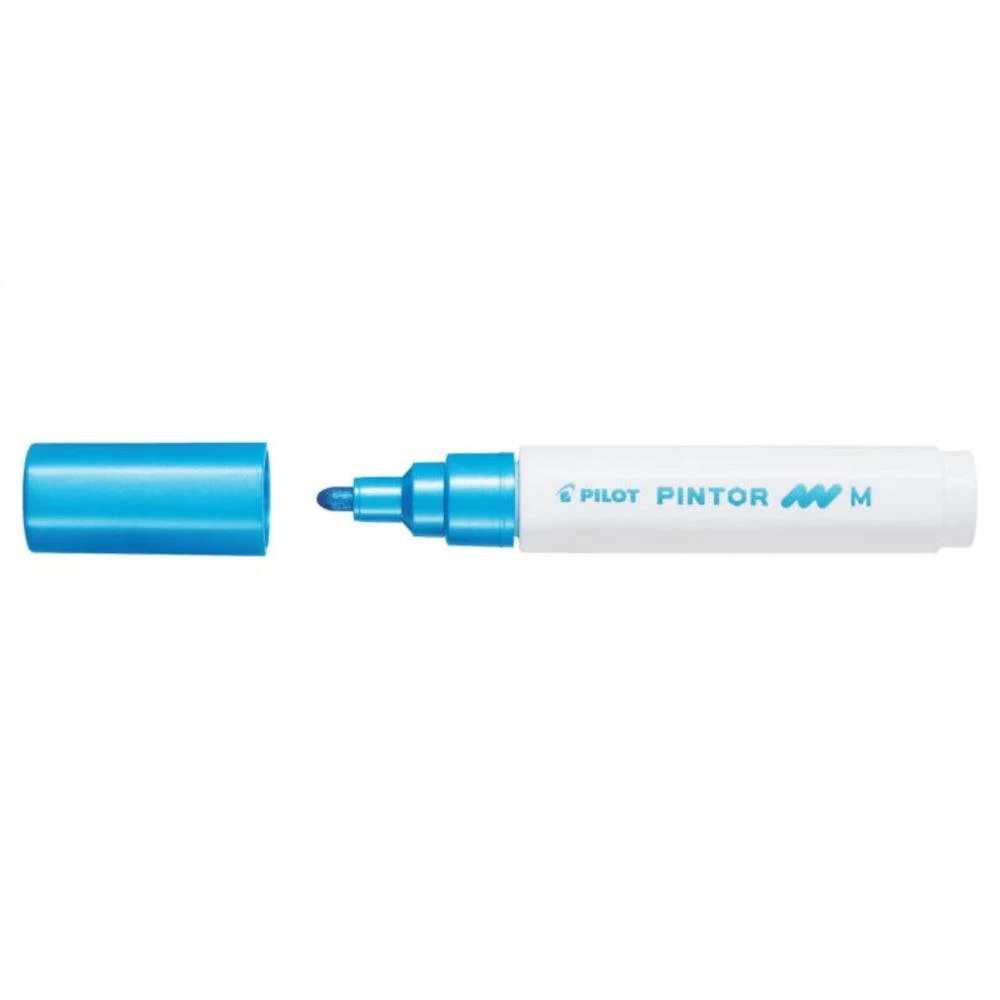 Φωτογραφία προϊόντος: PILOT MAΡΚΑΔΟΡΟΣ PAINT PINTOR MEDIUM METALLIC BLUE