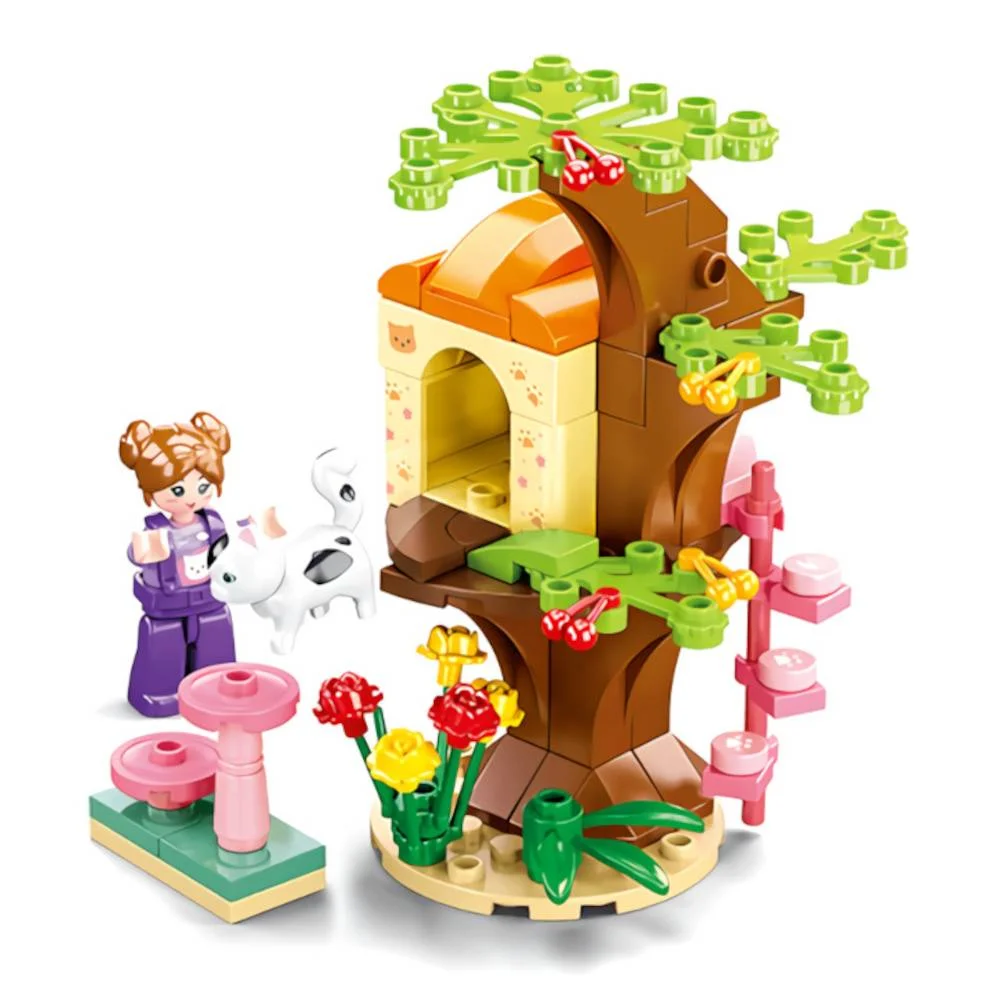 Φωτογραφία προϊόντος: ΠΑΙΧΝΙΔΙ SLUBAN GIRL S CAT TREE HOUSE 82τμχ