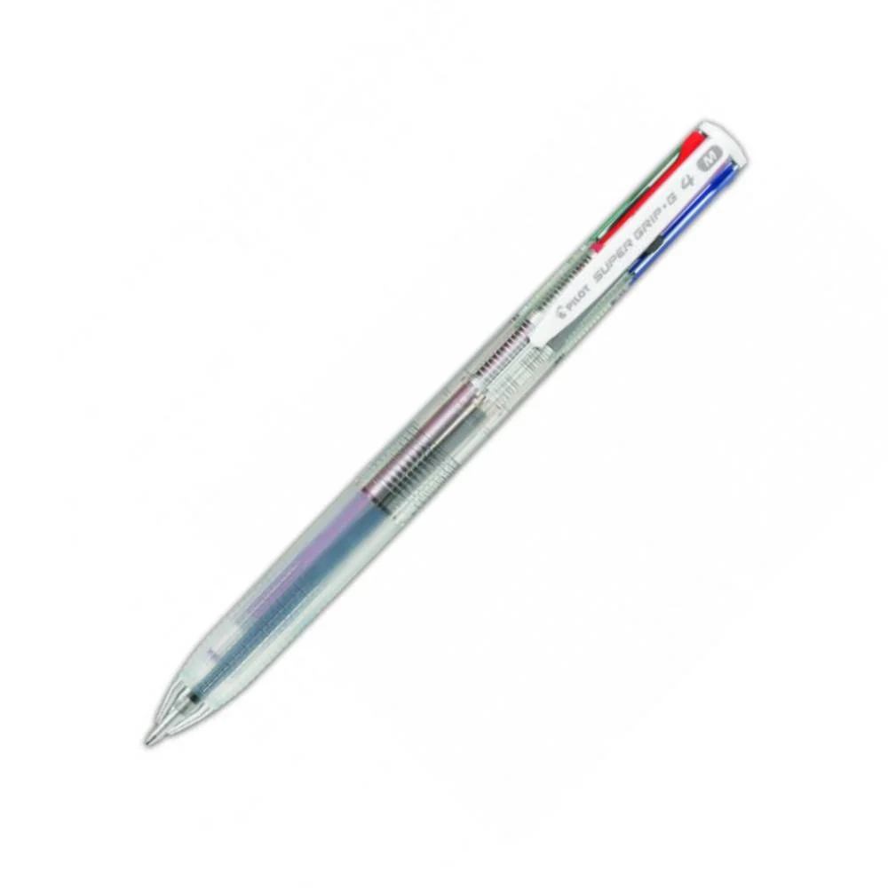 Φωτογραφία προϊόντος: PILOT ΣΤΥΛΟ SUPERGRIP G.4 BPKGG-35M-NC 4ΧΡΩΜΟ 1.0mm ΔΙΑΦΑΝΟ