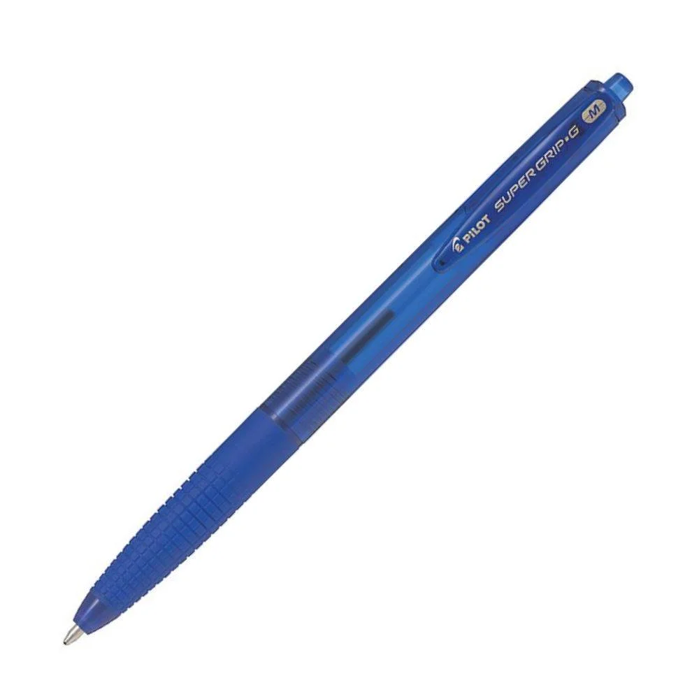 Φωτογραφία προϊόντος: PILOT ΣΤΥΛΟ ΜΕ ΚΟΥΜΠΙ SUPER GRIP G BPGG-8R-ML MEDIUM ΜΠΛΕ