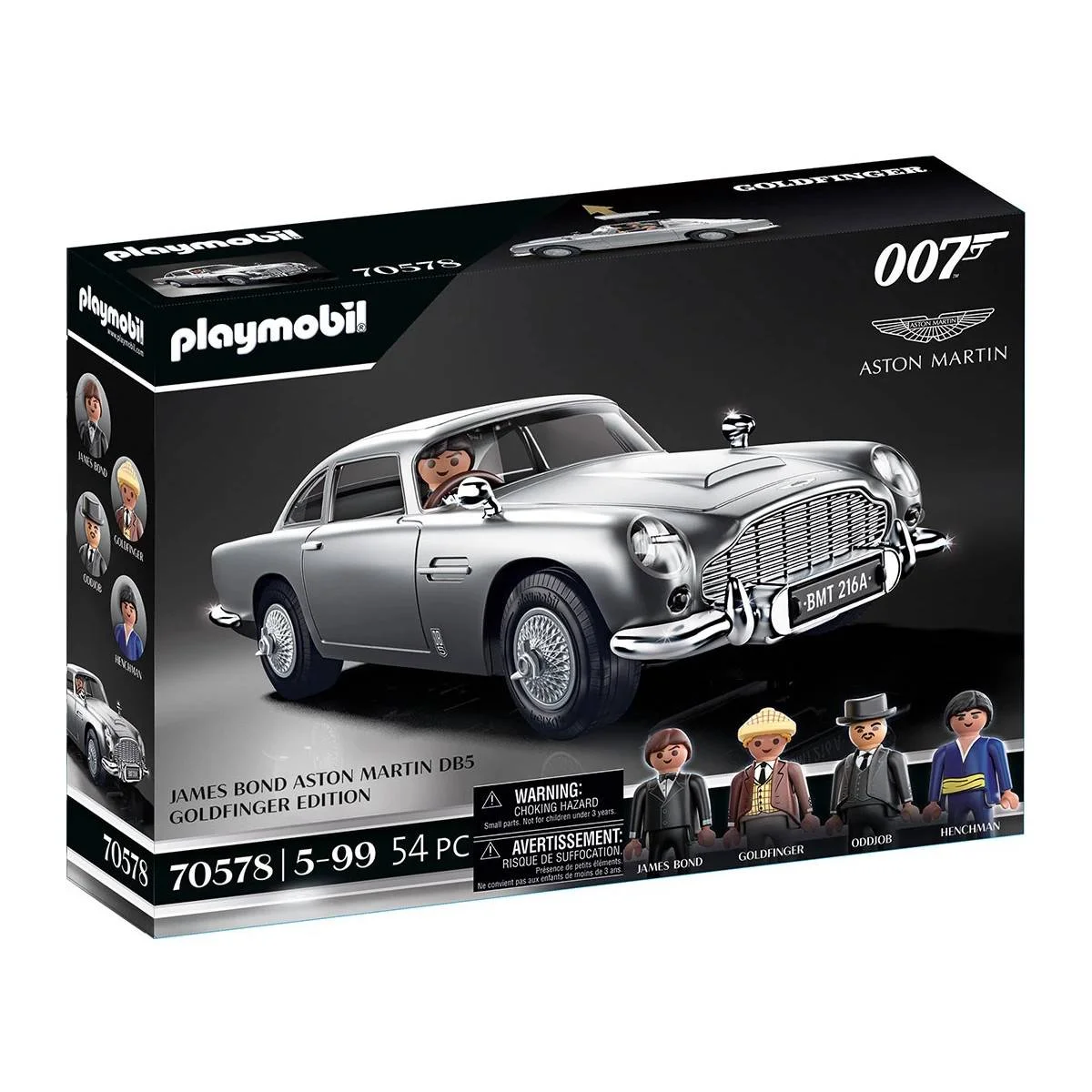 Φωτογραφία προϊόντος: Playmobil 70578 Aston Martin James Bond Aston Martin DB5 Goldfinger Edition
