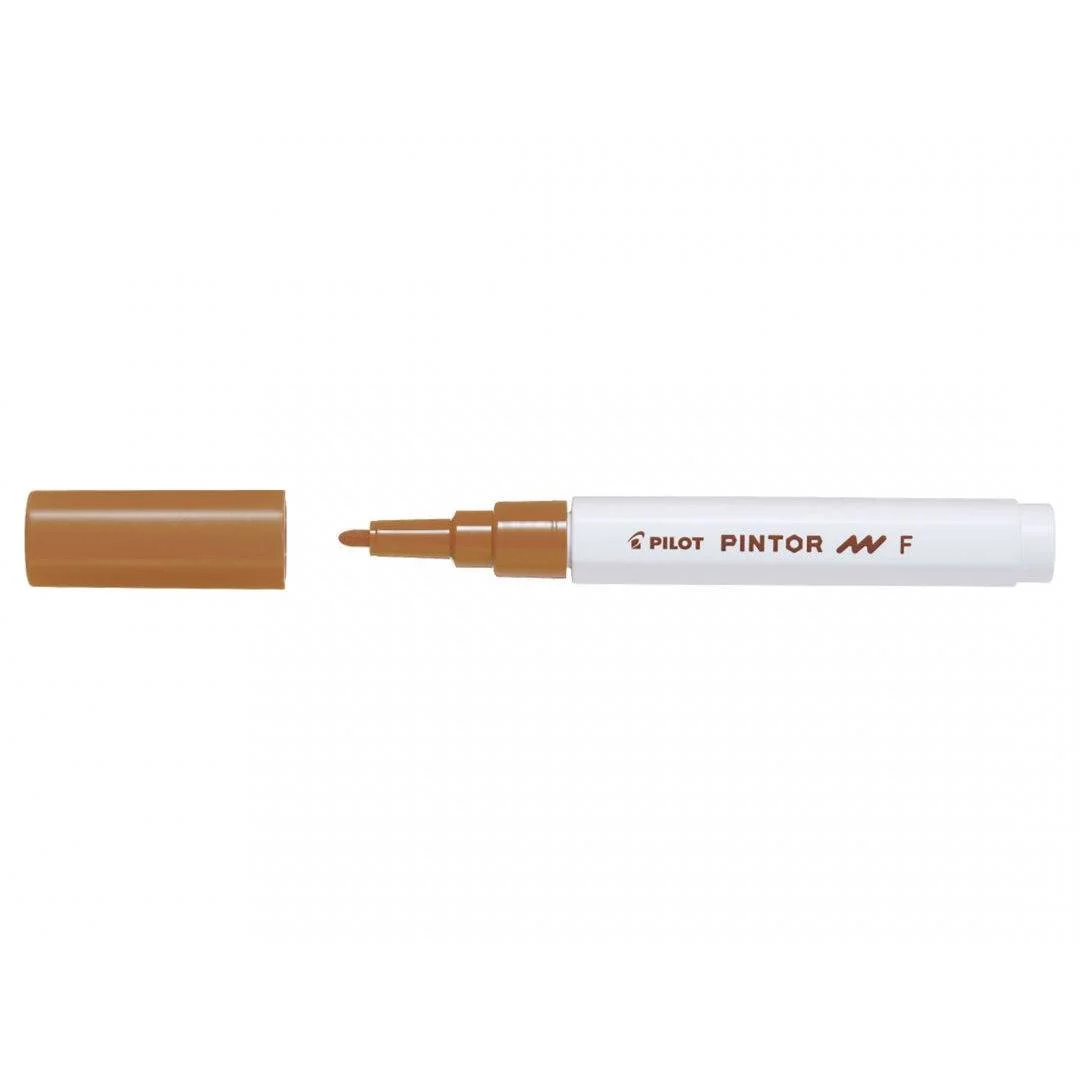 Φωτογραφία προϊόντος: PILOT ΜΑΡΚΑΔΟΡΟΣ PAINT PINTOR BROWN FINE
