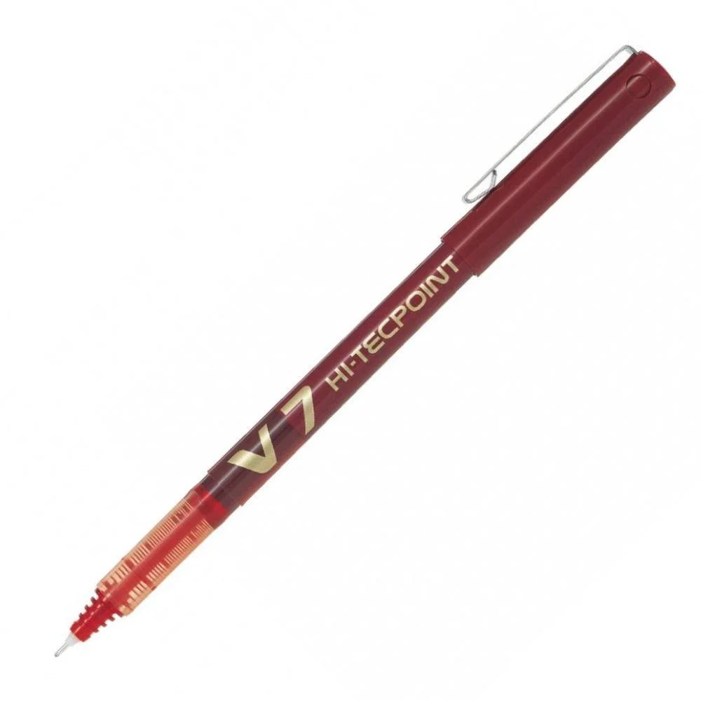 Φωτογραφία προϊόντος: ΣΤΥΛΟ PILOT HI-TECPOINT V7 BX-V7R 0.7mm ΚΟΚΚΙΝΟ