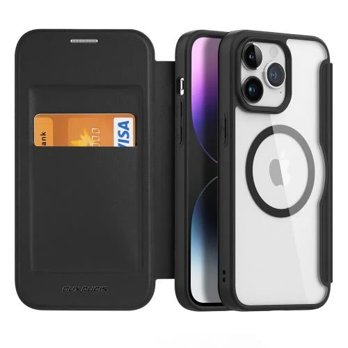 Φωτογραφία προϊόντος: Θήκη Flip Dux Ducis Skin X Pro Wallet Apple iPhone 15 Pro Max Μαύρο N63005