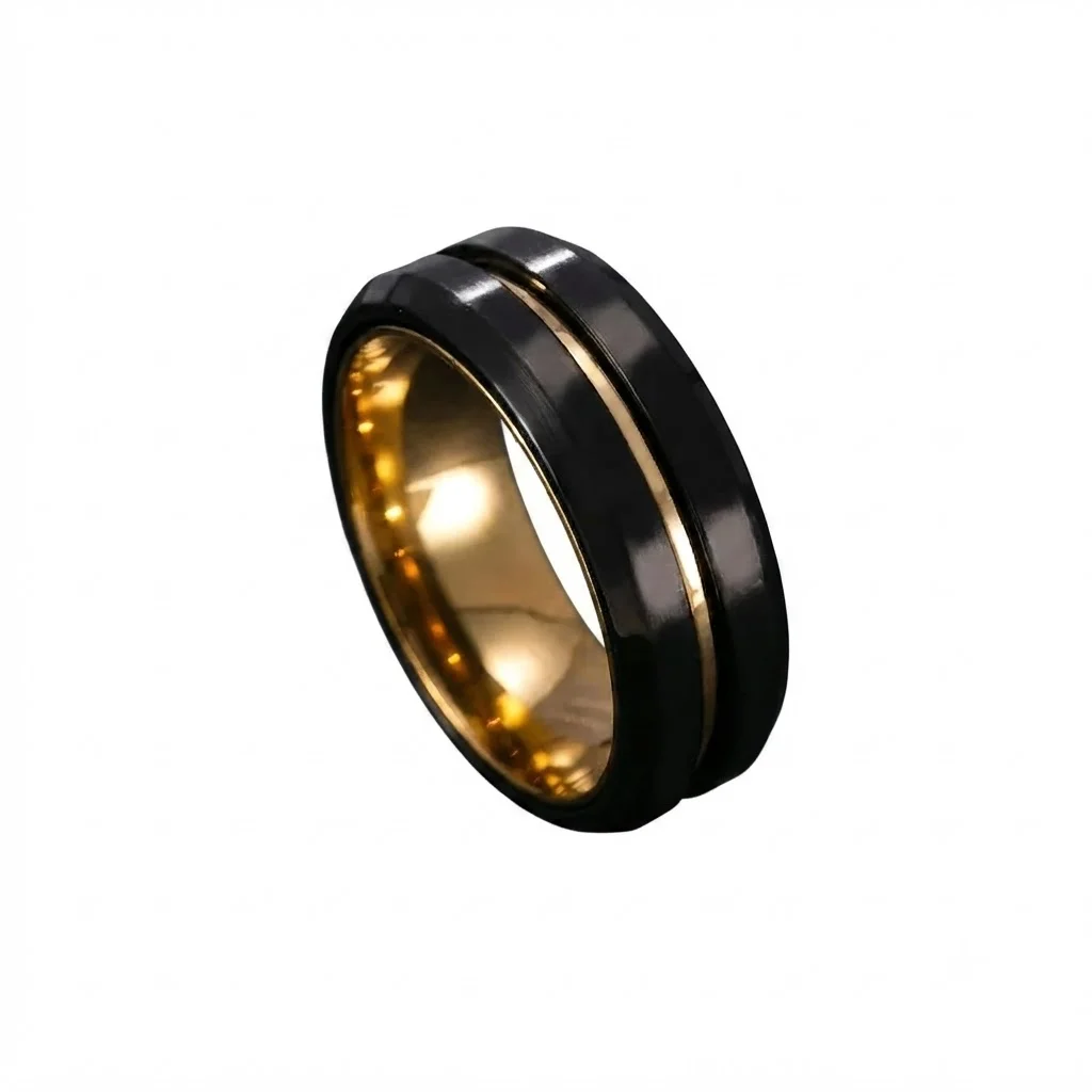 Φωτογραφία προϊόντος: Peach Jewelry Peach Jewerly Ανδρικό Δαχτυλίδι Από Ανοξείδωτο Ατσάλι Size 10