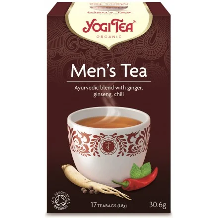 Φωτογραφία προϊόντος: Τσάι YOGI TEA MEN’S ΒΙΟ 17 Φακελάκια 30,6g