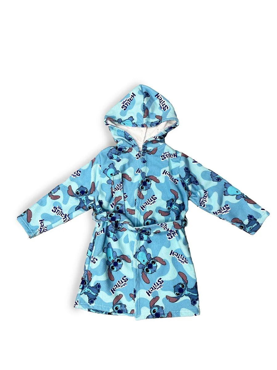 Φωτογραφία προϊόντος: Μπουρνούζι Disney Home Lilo & Stitch Sky Blue 100% Microfiber Sky Blue
