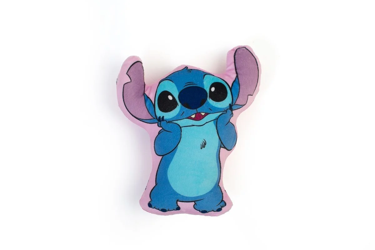 Φωτογραφία προϊόντος: Mini Μαξιλάρι 3D AOP Disney Home Stitch 690 20 cm Pink 100% Velboa