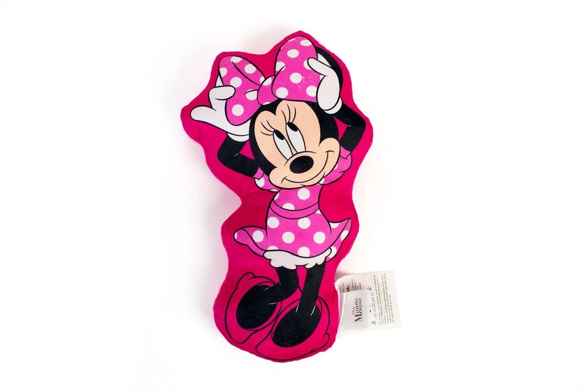 Φωτογραφία προϊόντος: Μαξιλάρι 3D Disney Home Minnie 27A 35 cm Fuchsia 100% Velboa