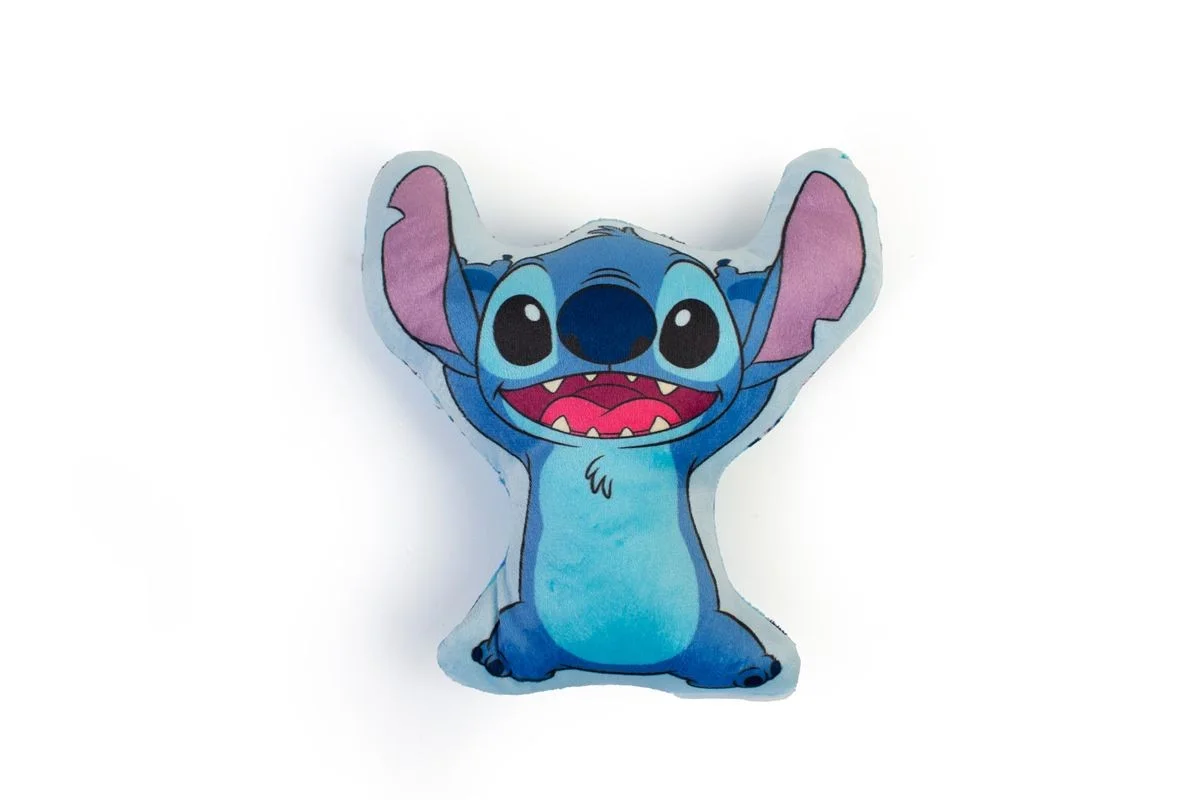 Φωτογραφία προϊόντος: Mini Μαξιλάρι 3D AOP Disney Home Stitch 682 20 cm Sky Blue 100% Velboa