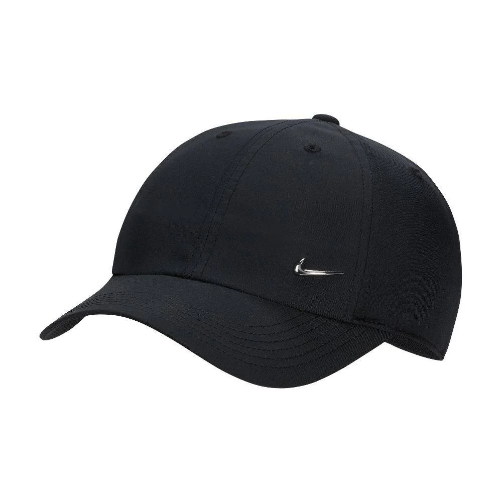 Φωτογραφία προϊόντος: FB5064-010 - NIKE KIDS CLUB METAL-SWOOSH CAP BLACK Color