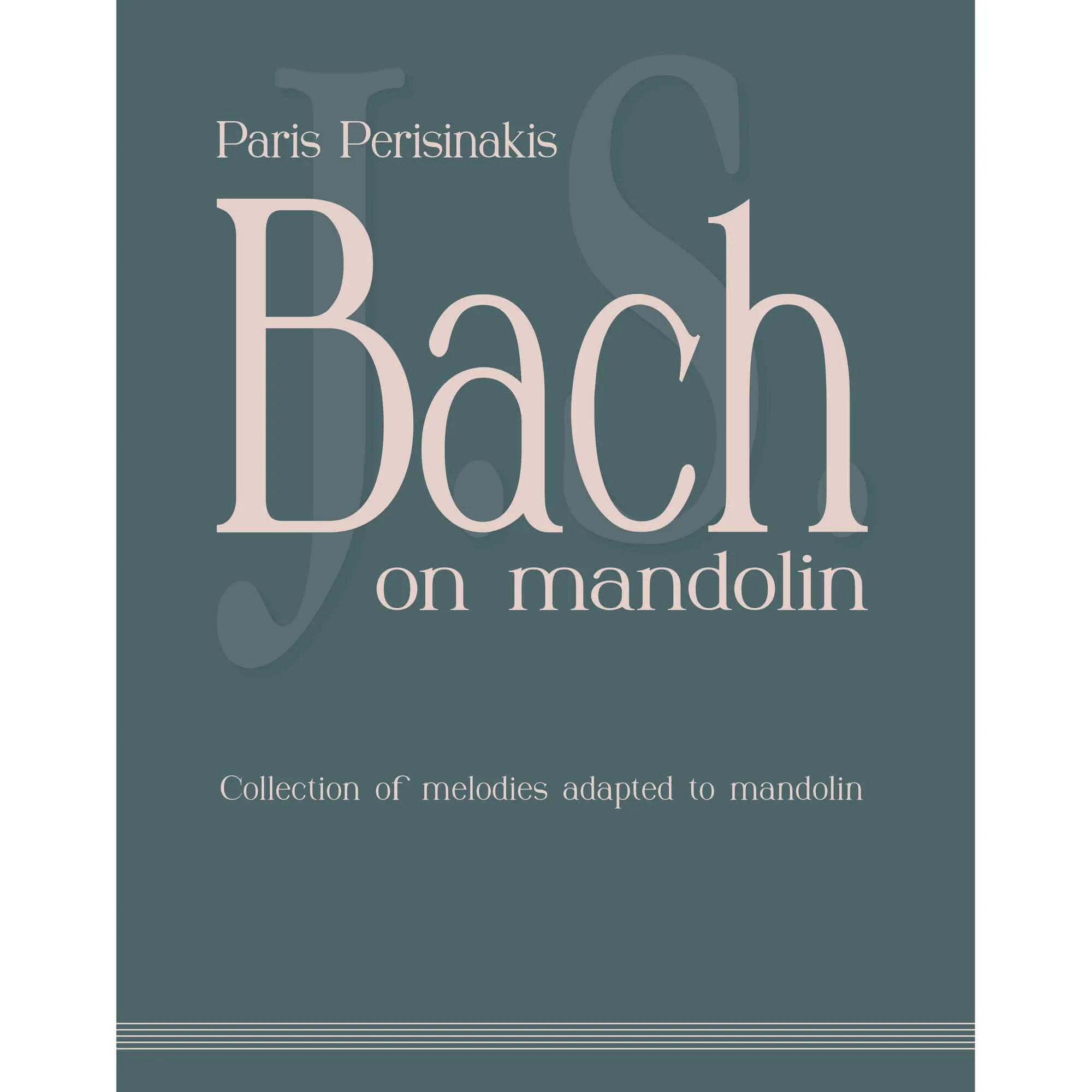 Φωτογραφία προϊόντος: Voukino - Bach On Mandolin - Π. Περυσινάκης