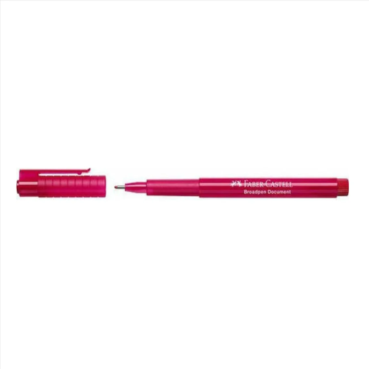 Φωτογραφία προϊόντος: Faber Castell Μαρκαδόρος Γραφής 0.8 Boadpen Κόκκινο 155421 - 12306325