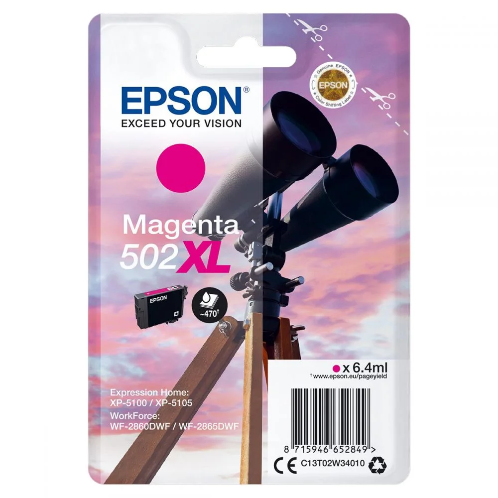 Φωτογραφία προϊόντος: Ink Epson T02W34 C13T02W34010 Magenta XL - 6.4ml - C13T02W34010