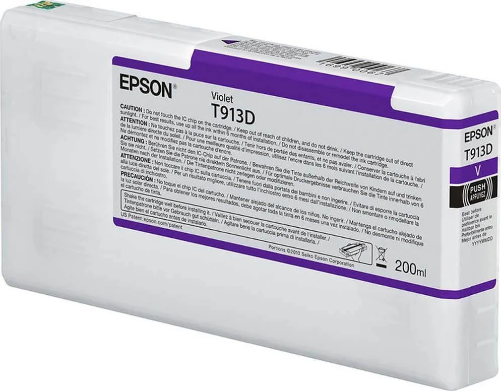 Φωτογραφία προϊόντος: Ink Epson T913D00 Violet 200ml - C13T913D00