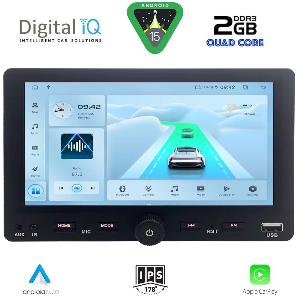 Φωτογραφία προϊόντος: DIGITAL IQ CVD 311_CPA (7" DIN) MULTIMEDIA 2DIN